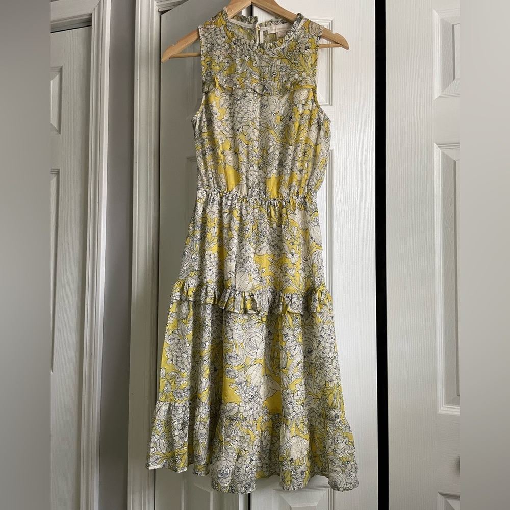 Yellow Midi Dress